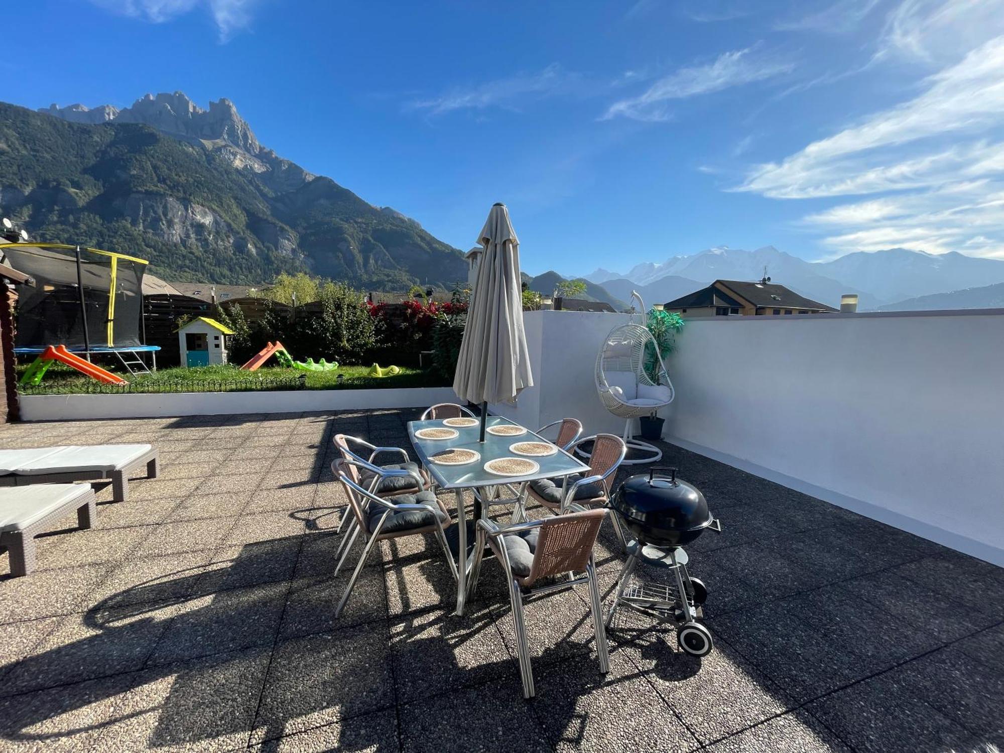 Rooftop 1 - Jacuzzi Prive Au Pied Du Monte-Blanco Sallanches Exterior foto