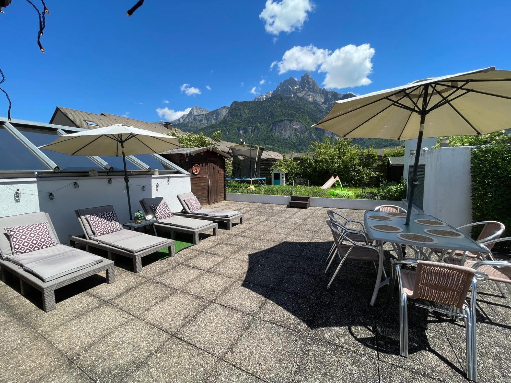 Rooftop 1 - Jacuzzi Prive Au Pied Du Monte-Blanco Sallanches Exterior foto